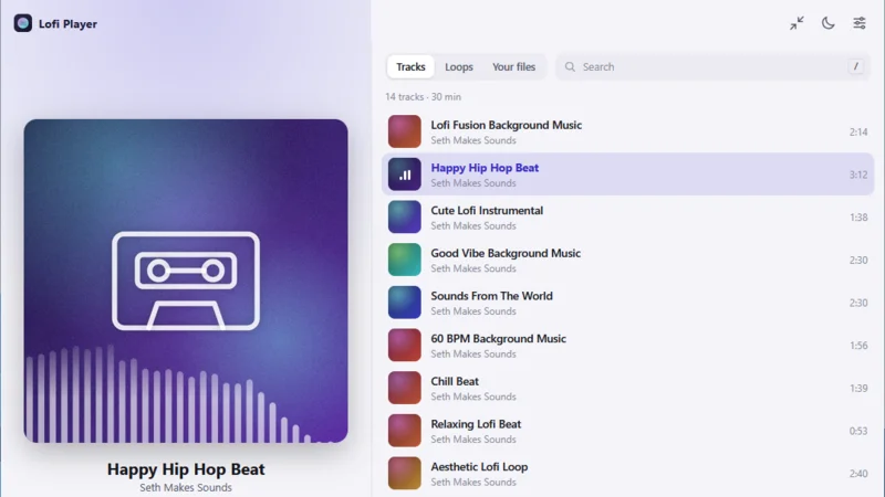 Lofi extension